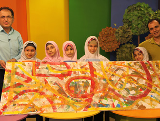 آموزش خلاقانه به کودکان با «طرح، رنگ، نقاشی»