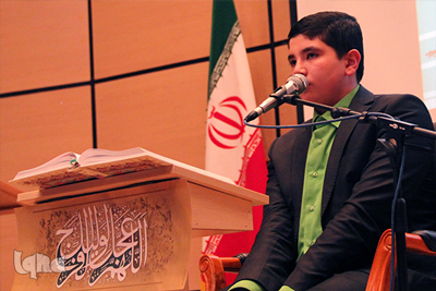 قاری منتخب مسابقات کشوری قرآن کریم دانش آموزی در«فرصت برابر»